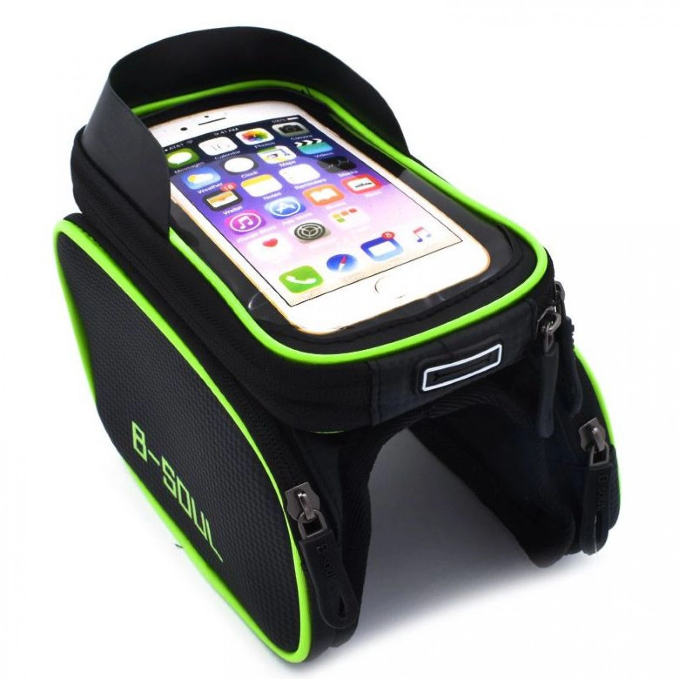 Αδιάβροχο Τσαντάκι Ποδηλάτου με Διάφανη Θήκη Κινητού εώς 6.2″ B-SOUL Αδιάβροχο Τσαντάκι Ποδηλάτου με Διάφανη Θήκη Κινητού εώς 6.2″ B-SOUL