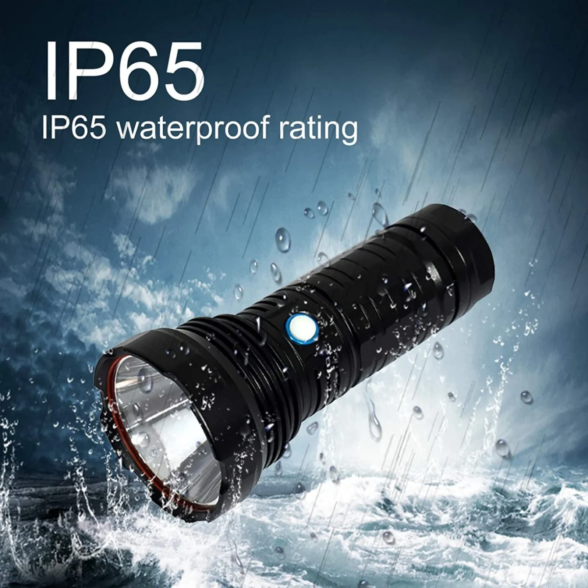 Αδιάβροχος Φακός Υπέρ - Υψηλής Φωτεινότητας CREE LED 360° με 5 Λειτουργίες Φωτισμού TW-1028