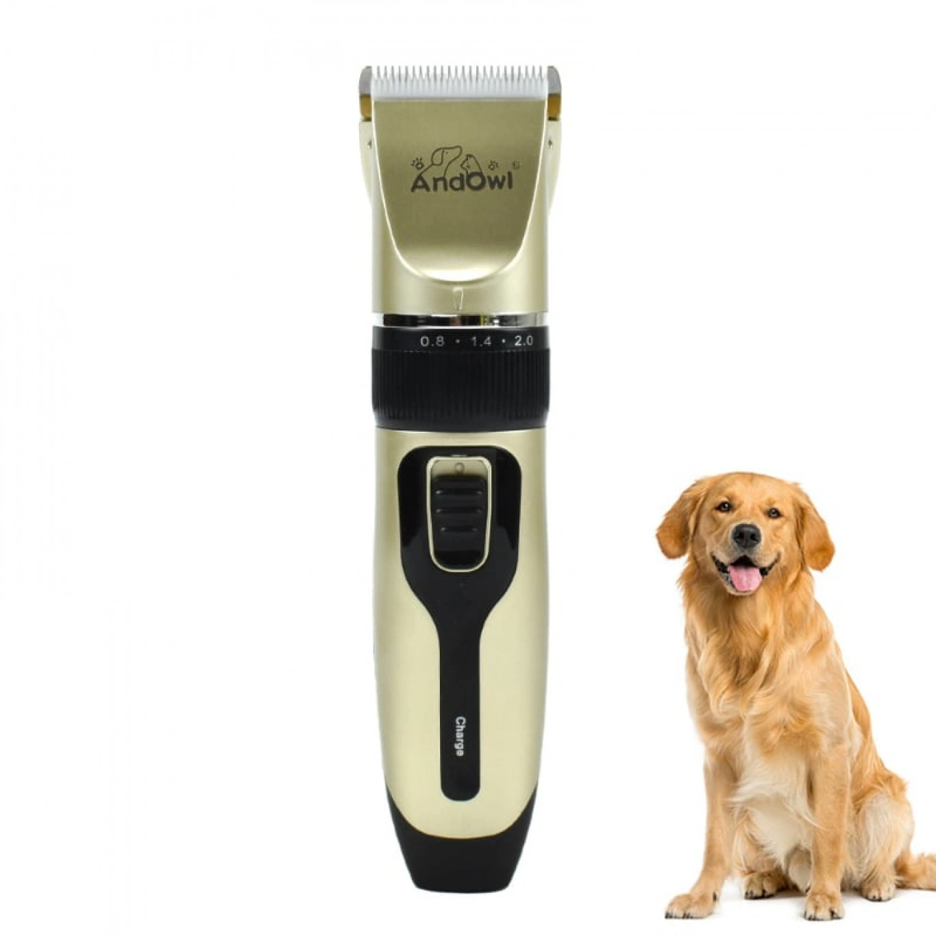 Ασύρματη Κουρευτική Μηχανή 1200mAh για Κατοικίδια Andowl Ασύρματη Κουρευτική Μηχανή 1200mAh για Κατοικίδια Andowl