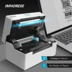 Ασύρματος Θερμικός Εκτυπωτής 104mm 203DPI με USB/LAN/Bluetooth Andowl Λευκό