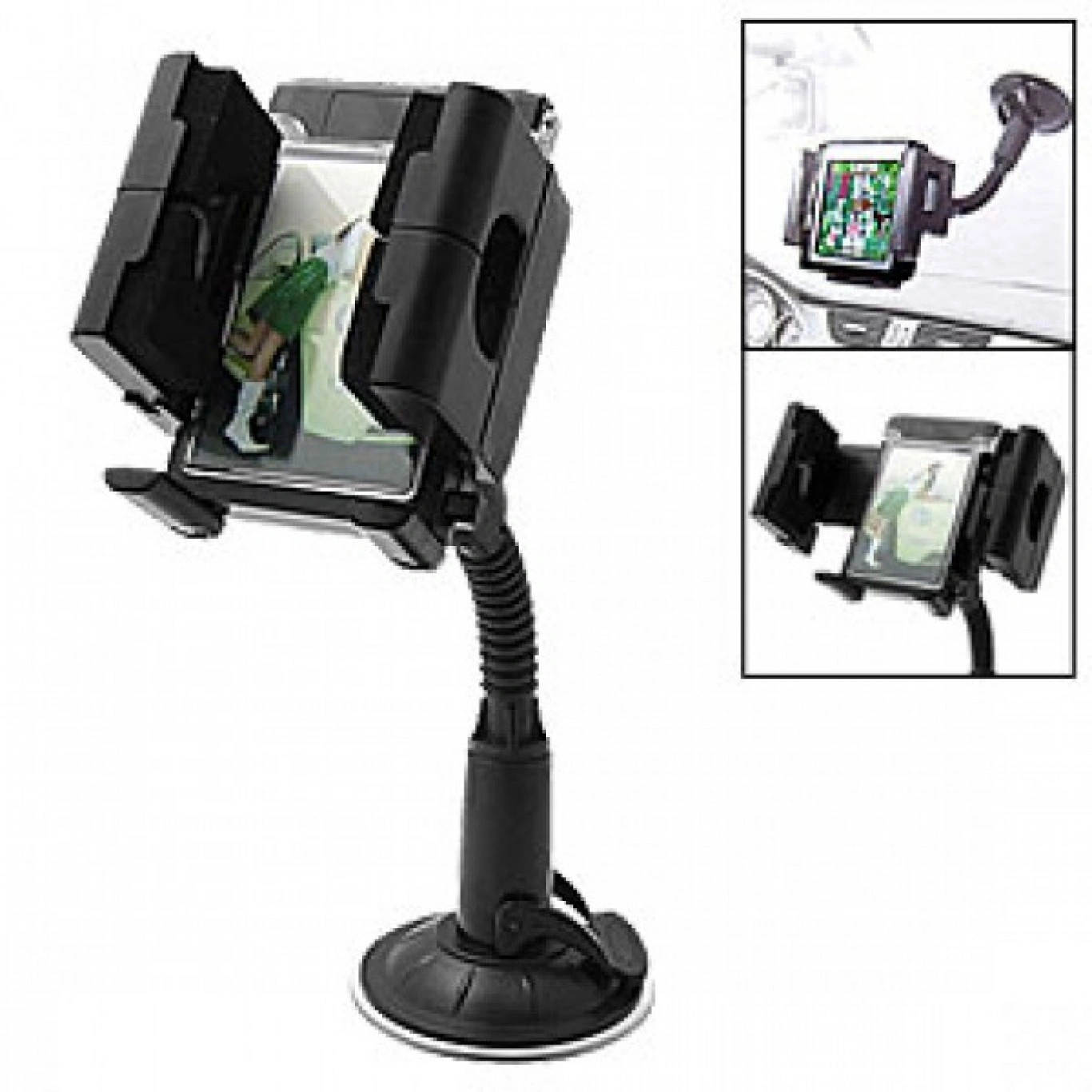 Βάση Στήριξης Αυτοκινήτου για Κινητά, PDA, MP3, MP4 και GPS Βάση Στήριξης Αυτοκινήτου για Κινητά, PDA, MP3, MP4 και GPS