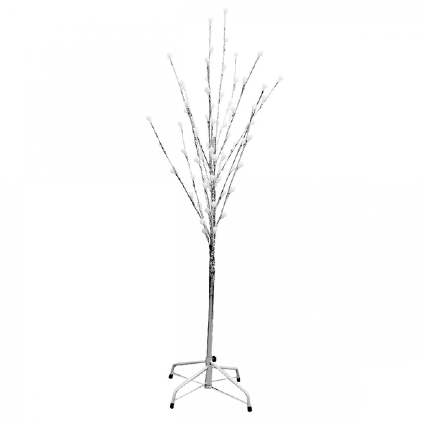 Διακοσμητικό Χριστουγεννιάτικο Φωτιζόμενο Δέντρο 120cm με Μπάλες & Θερμό LED Φωτισμό Διακοσμητικό Χριστουγεννιάτικο Φωτιζόμενο Δέντρο 120cm με Μπάλες & Θερμό LED Φωτισμό