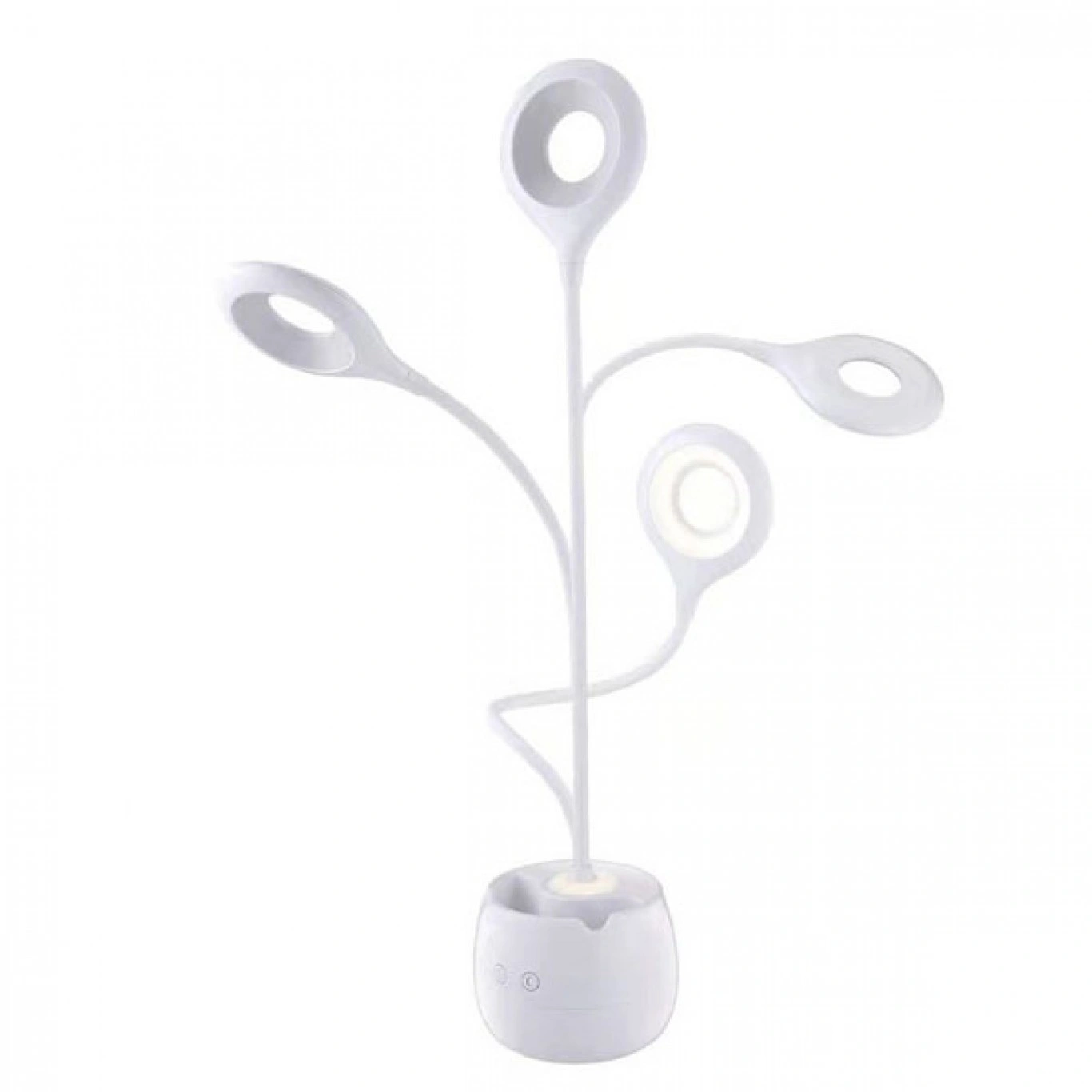 Επαναφορτιζόμενη Εύκαμπτη Λάμπα με Μανταλάκι Στήριξης,Πολυλειτουργική Θήκη για Στυλό και Μπαταρία 1200mAh Arrango AT79726 Λευκό Επαναφορτιζόμενη Εύκαμπτη Λάμπα με Μανταλάκι Στήριξης,Πολυλειτουργική Θήκη για Στυλό και Μπαταρία 1200mAh Arrango AT79726 Λευκό