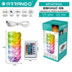 Επαναφορτιζόμενο Τηλεχειριζόμενο Επιτραπέζιο Φωτιστικό με Ντίμερ και RGB Φωτισμό 22x8.5cm