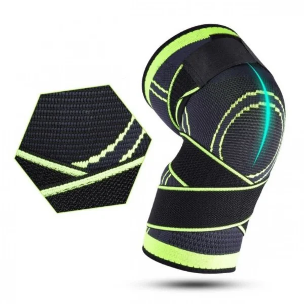 Επιγονατίδα - Προστατευτικό Γόνατου με Τεχνολογία 3D - Μαύρο/Πράσινο