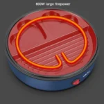 Ηλεκτρική Ψησταριά με Αντικολλητικές Πλάκες 600W Sokany Μπλε