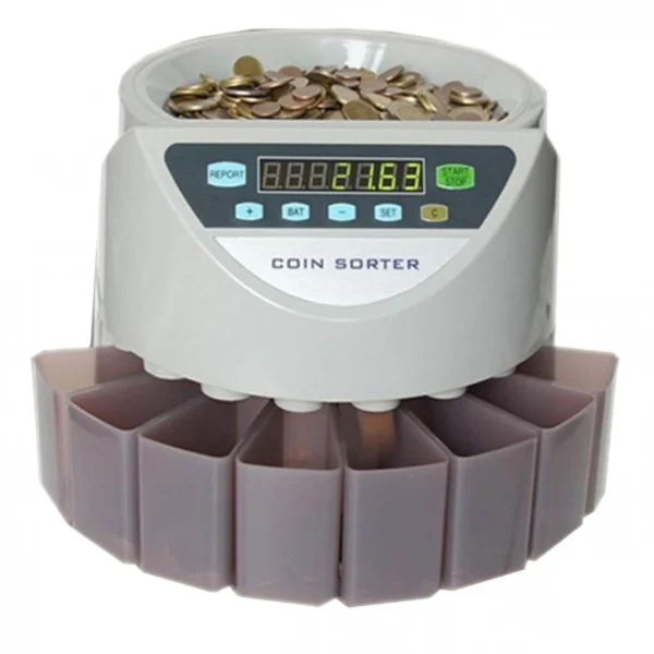 Ηλεκτρικός Καταμετρητής και Διαλογέας Κερμάτων Ευρώ SE-906