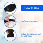 Ανατομικό Φουσκωτό Κολάρο Αυχένα - Μαξιλάρι Υποστήριξης Λαιμού