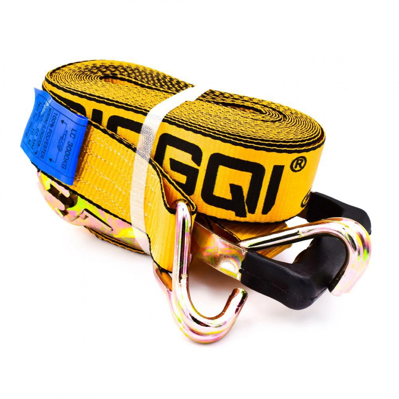 Ιμάντας Πρόσδεσης 10m 50mm με Καστάνια Αντοχής 3 Τόνων DINGQI - Κίτρινος Ιμάντας Πρόσδεσης 10m 50mm με Καστάνια Αντοχής 3 Τόνων DINGQI - Κίτρινος