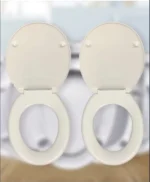 Καπάκι Λεκάνης Τουαλέτας Mπέζ με Σχέδιο Χρυσόψαρο 42.5x35 εκ από Πολυπροπυλένιο