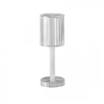 Κρυστάλλινο Ασύρματο Επιτραπέζιο Φωτιστικό Αφής με Θύρα USB