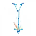 Μουσικό Παιχνίδι Καραόκε Μπλέ με Βάση και Πολύχρωμο Φωτισμό