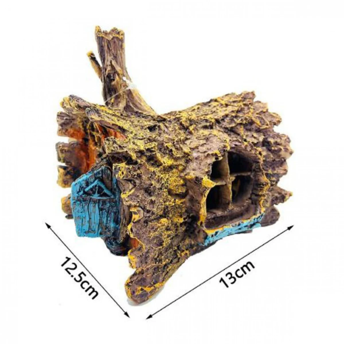 Ρεαλιστικό Διακοσμητικό Κολοκύθα για Ενυδρεία 10X7X7 cm