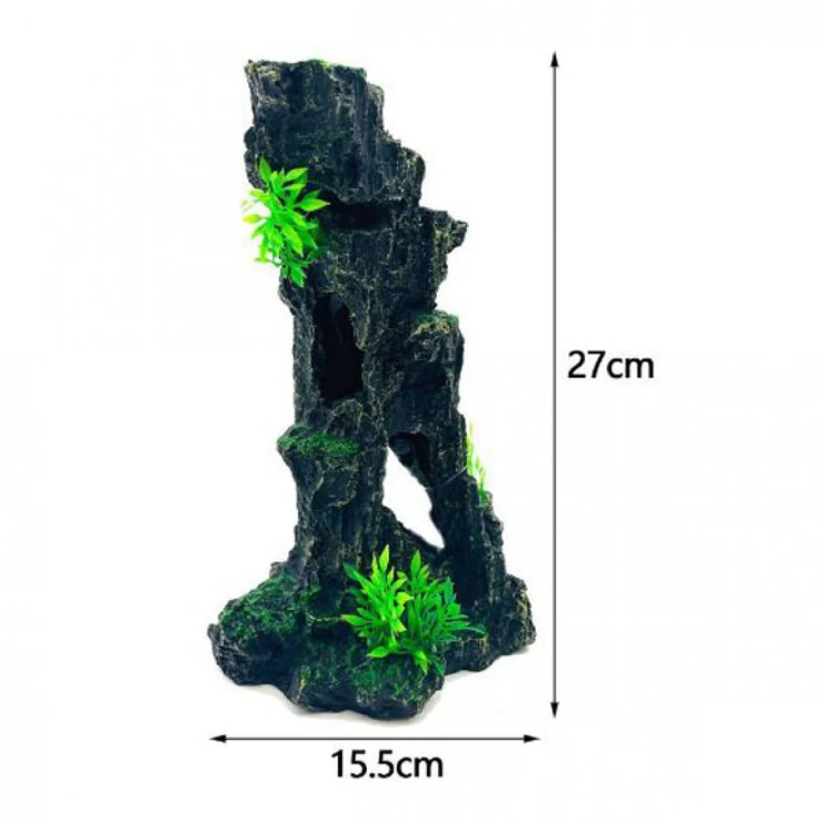Ρεαλιστικό Διακοσμητικό Βράχος για Ενυδρεία 15,5x11,5x27 cm