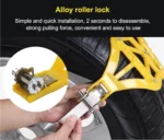 Σετ 8 Πλαστικές Universal Αντιολισθητικές Αλυσίδες με 5 Μεταλλικά Σημεία Επαφής & Καστάνια Σύσφιξης 165mm-270mm - Χιονιού - Δρόμου - Λάσπης για κάθε Αυτοκίνητο GD-165275