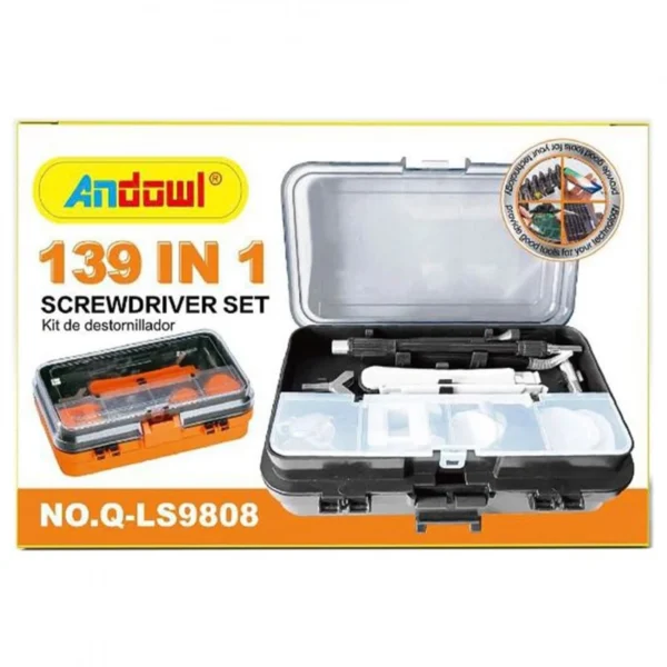 Εργαλειοθήκη κατσαβιδιών με καστάνια - Σετ 46 τεμαχίων MLG TOOLS-OEM