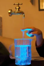 Διακοσμητικό Συντριβάνι Feng Shui με Τρεχούμενο Νερό και Πολύχρωμο Φωτισμό LED 30x25x30 εκ