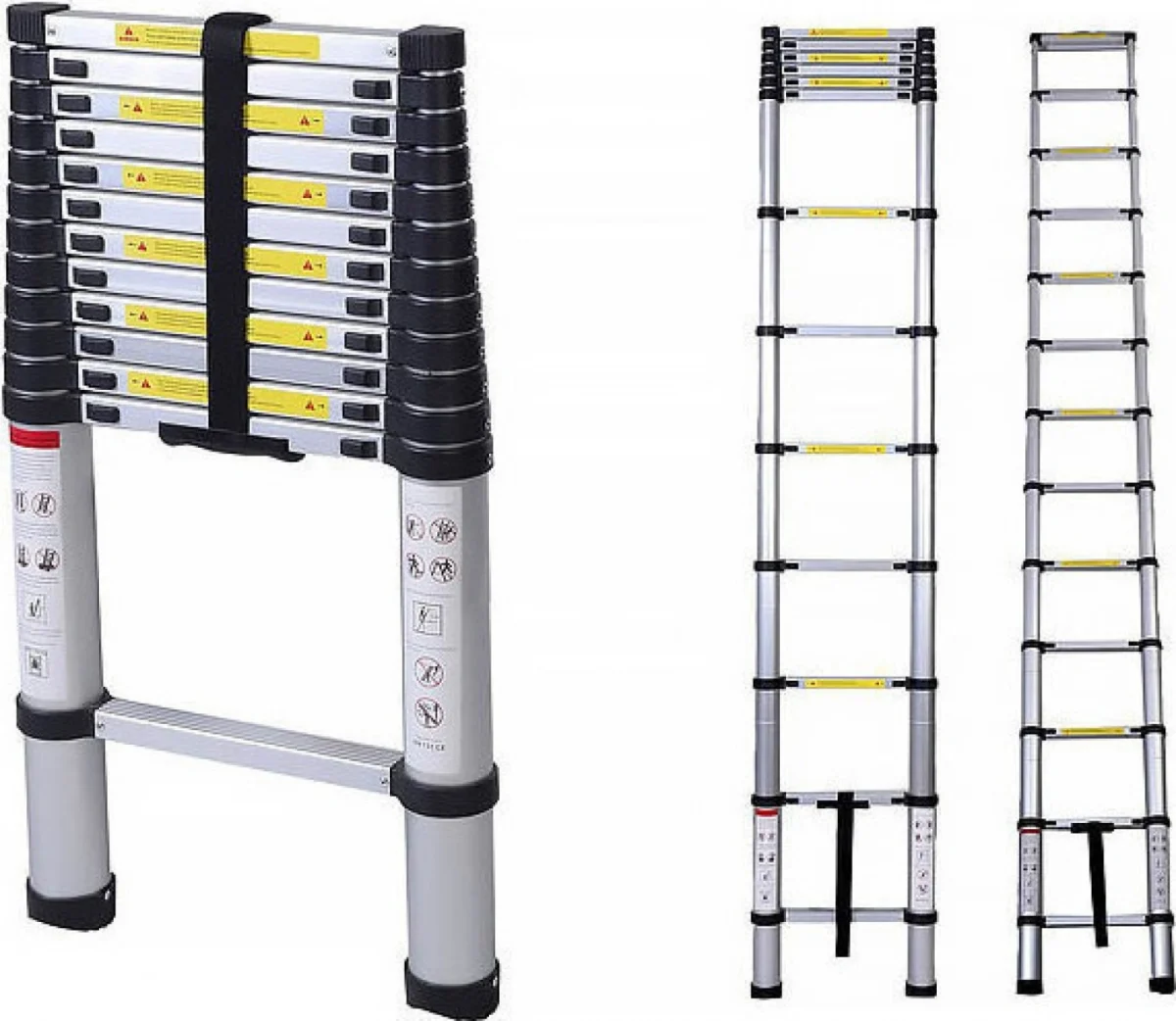 Τηλεσκοπική Σκάλα Αλουμινίου 4.1m