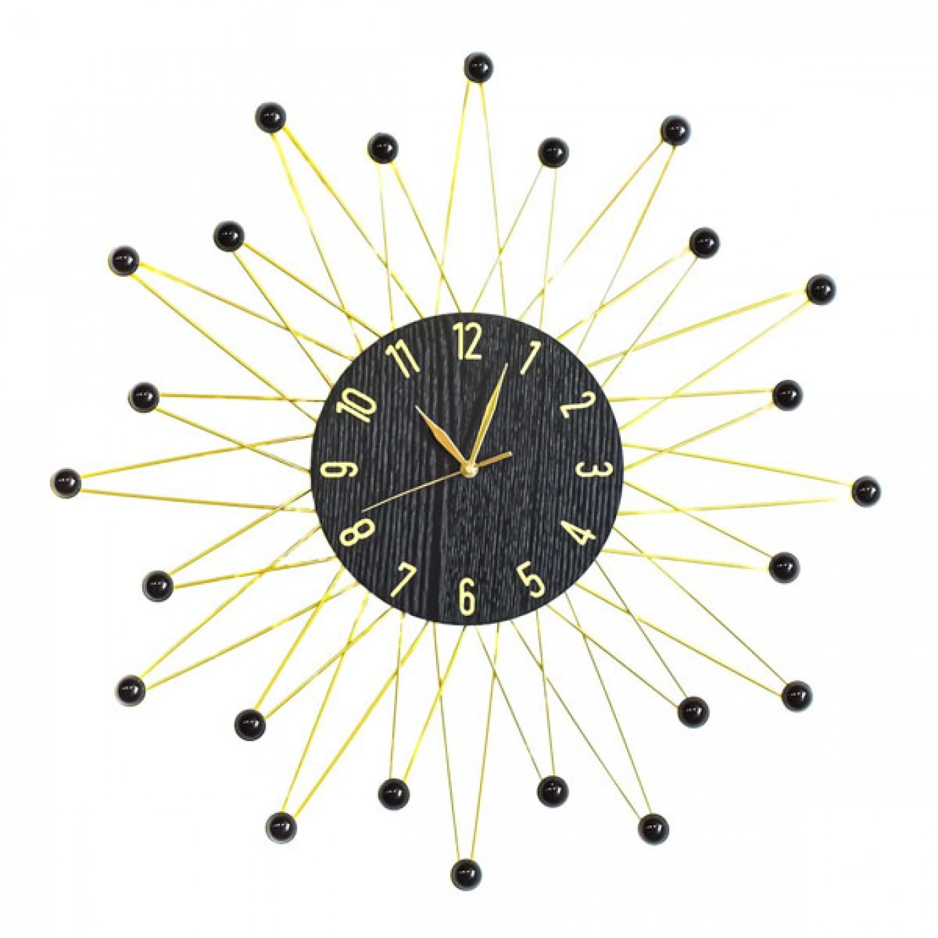 Χρυσό Υψηλής Ποιότητας Pολόι Tοίχου σε Σχήμα Αστεριού 70x70 cm Χρυσό Υψηλής Ποιότητας Pολόι Tοίχου σε Σχήμα Αστεριού 70x70 cm