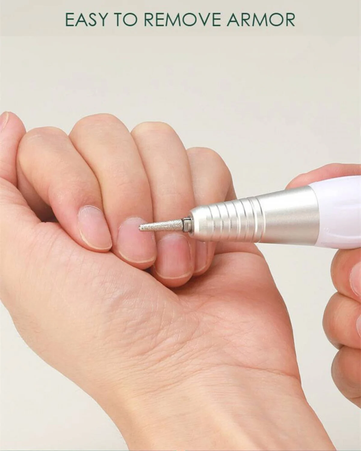 Φορητός Επαναφορτιζόμενος Τροχός Μανικιούρ Πεντικιούρ με Ψηφιακή Οθόνη και Πλήκτρα Αφής R9PLUS