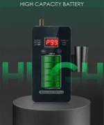 Φορητός Επαναφορτιζόμενος Τροχός Μανικιούρ Πεντικιούρ με Ψηφιακή Οθόνη και Πλήκτρα Αφής R9PLUS