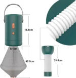 Φορητός Στεγνωτήρας-Αερόθερμο 400w Ρούχων/Παπουτσιών/Κατοικιδίων με Αναδιπλούμενη Θήκη - Portable Clothes Dryer