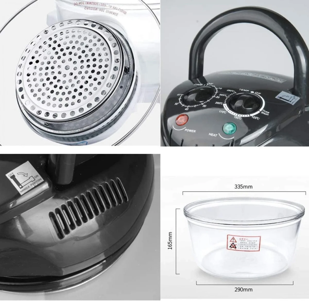 Φούρνος 13lt - Φουρνάκι Ρομπότ με Λάμπα Αλογόνου Sokany Μαύρο