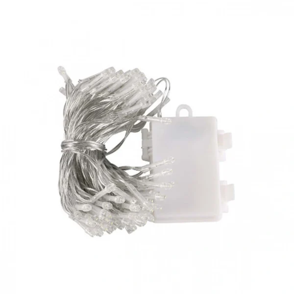 Χριστουγεννιάτικα Λαμπάκια με 100MICROLED Αδιάβροχο IP44, Θερμό Λευκό και 8 Προγράμματα Arrango AN57509
