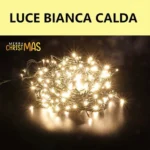 Χριστουγεννιάτικα Λαμπάκια με 100 led , Θερμό Λευκό και 8 Προγράμματα AN57230