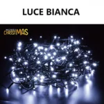 Χριστουγεννιάτικα Λαμπάκια με 100 led, Ψυχρό Λευκό και 8 Προγράμματα AN57229