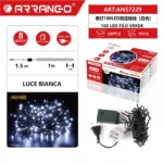 Χριστουγεννιάτικα Λαμπάκια με 100 led, Ψυχρό Λευκό και 8 Προγράμματα AN57229