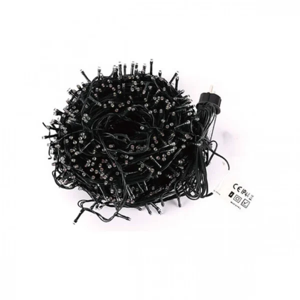 Χριστουγεννιάτικα Λαμπάκια με 1000 led Αδιάβροχα IP44, Πολύχρωμό Φωτσμό και 8 Προγράμματα Arrango AN57315