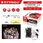 Χριστουγεννιάτικα Λαμπάκια με 300 led, Θερμό και Ψυχρό Λευκό και 8 Προγράμματα AN77206