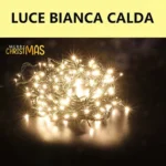 Χριστουγεννιάτικα Λαμπάκια με 200LED , Θερμό Λευκό και 3 Προγράμματα Arrango AN76694