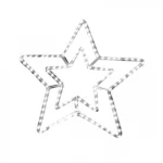 Χριστουγεννιάτικο Αστέρι Φωτοσωλήνας Με 67 Led,Αδιάβροχο IP44, Θερμό Λευκό και 8 Προγράμματα Arrango AN77290