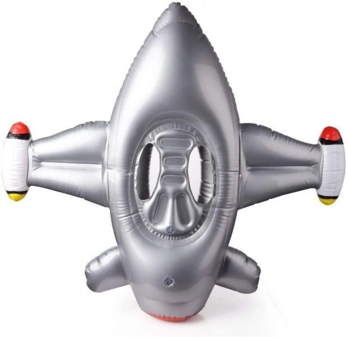 Βρεφικό - Παιδικό Φουσκωτό σε Σχήμα Αεροπλάνου Jet με Τιμόνι - Inflatable Aircraft Yacht 110x100cm