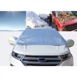 Προστατευτικό Κάλυμμα Παρμπρίζ Ηλιοπροστασία & Χιονιού Αντιπαγωτικό με Αντανακλαστικές Ταινίες - 234x158εκ