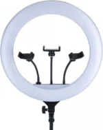 LED Ring Light Δαχτυλίδι 43cm, Φωτισμού 3200-5600K με Τρίποδο Δαπέδου & Τριπλή Βάση για Κινητών - LiveStream, Φωτογραφίσεις, Video