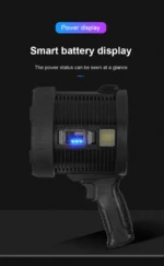 Αδιάβροχος Φορητός Ηλιακός Προβολέας LED Χειρός με 3 Χρώματα Έκτακτης Ανάγκης Υψηλής Απόδοσης Power Bank Επαναφορτιζόμενος USB