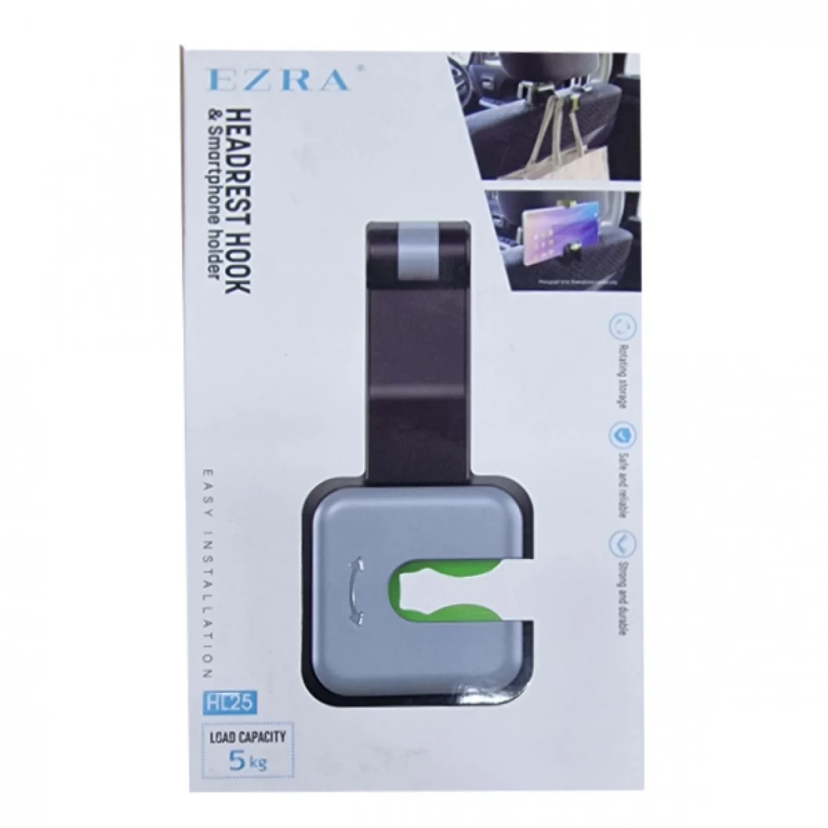 Βάση Στήριξης για Κινητά για το Προσκέφαλο - Κάθισμα Αυτοκινήτου - Car Headrest Dual Mount Holder