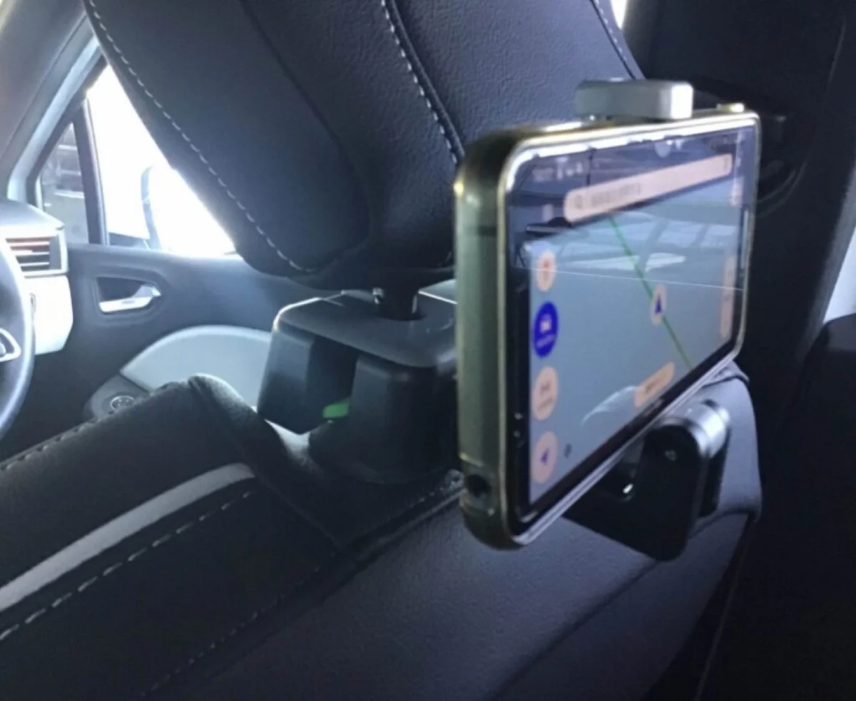 Βάση Στήριξης για Κινητά για το Προσκέφαλο - Κάθισμα Αυτοκινήτου - Car Headrest Dual Mount Holder