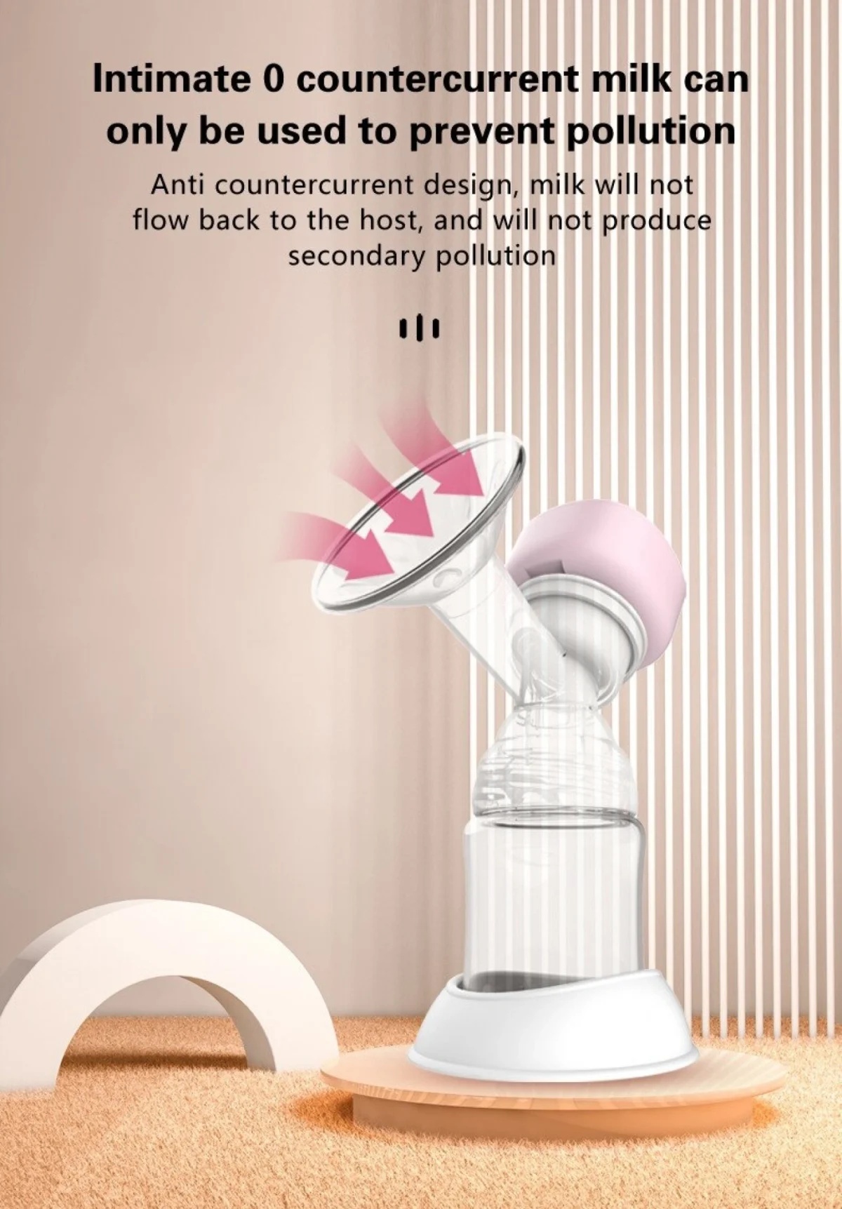 Ηλεκτρικό Θήλαστρο Μπαταρίας Διάφανο με Οθόνη LED & Θύρα USB 180ml