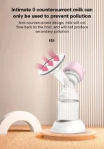 Ηλεκτρικό Θήλαστρο Μπαταρίας Διάφανο με Οθόνη LED & Θύρα USB 180ml