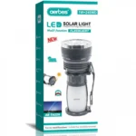 Αδιάβροχος Επαναφορτιζόμενος Ηλιακός Φακός Χειρός-Power Bank LED YD899T