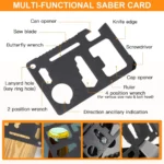 Σετ Κασετίνα Επιβίωσης & Έκτακτης Ανάγκης με Ιατρικά, Εργαλεία Επιβίωσης, Πυξίδα, Πριόνι & Θερμική Κουβέρτα