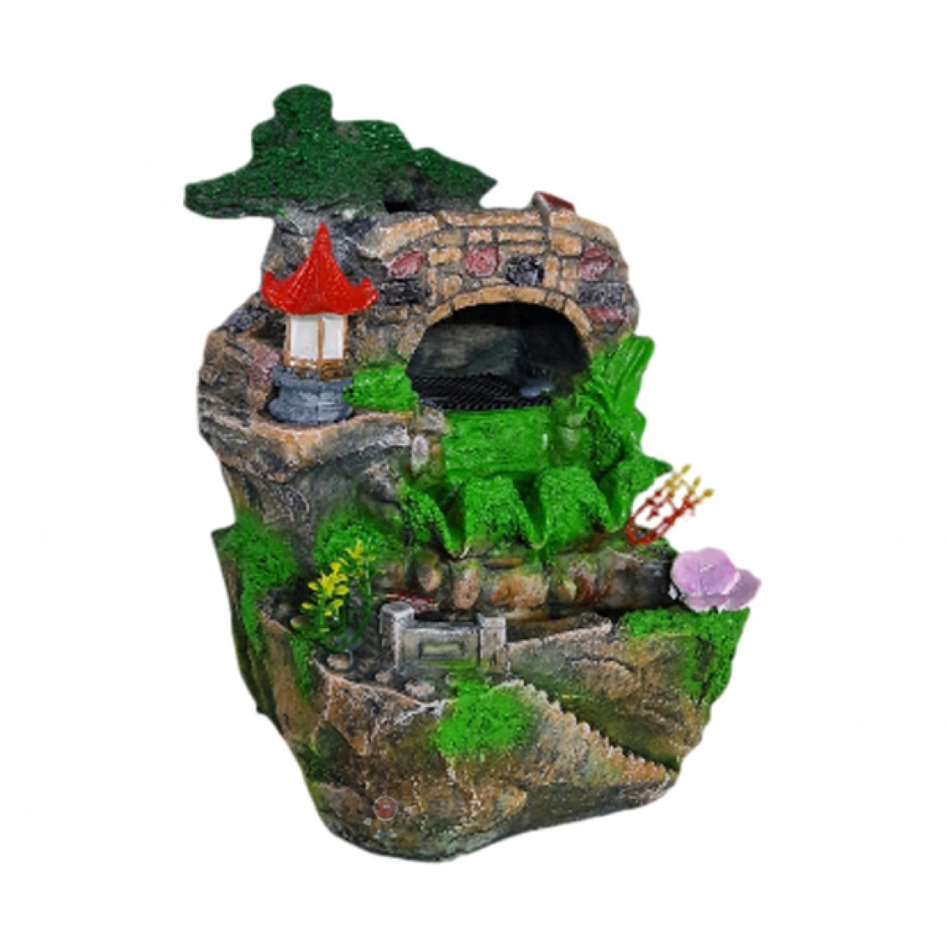 Συντριβάνι με Σκάλα και Παγόδα 26x20x17εκ Συντριβάνι με Σκάλα και Παγόδα 26x20x17εκ