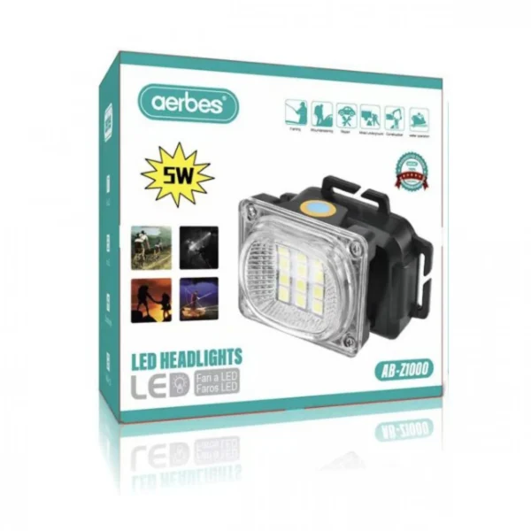 Φακός Κεφαλής LED 5W AB-Z1000