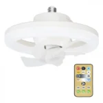 Φωτιστικό-Λάμπα Οροφής E27/220V 48W LED Dimmable με Ανεμιστήρα και Tηλεχειριστήριο