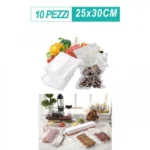 Σακούλες για Συσκευή Αεροστεγούς Σφραγίσματος Τροφίμων 20x30cm