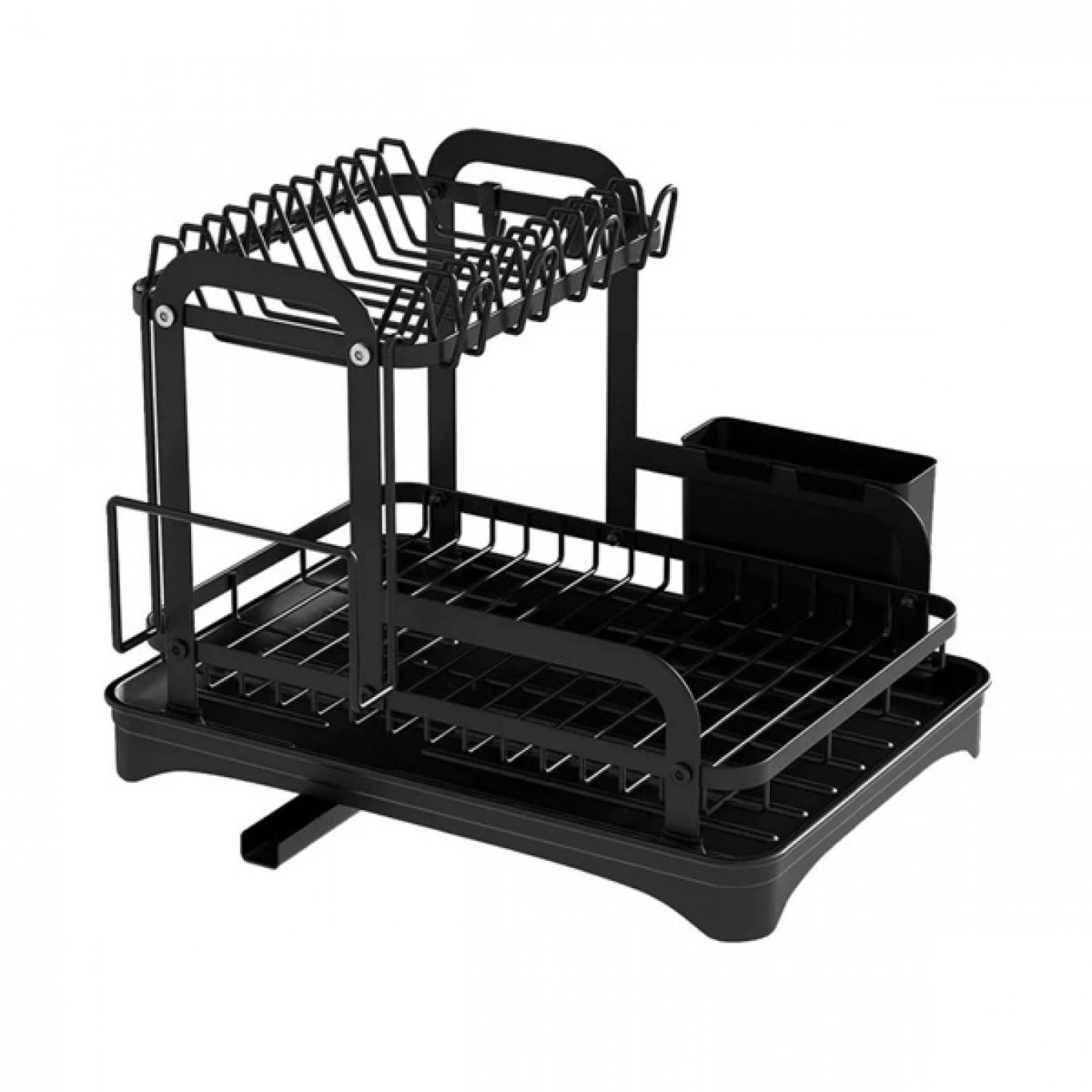 Μεταλλική Πιατοθήκη - Ραφιέρα - Στεγνωτήρας με Σύστημα Αποστράγγισης 30x42x32cm Μεταλλική Πιατοθήκη - Ραφιέρα - Στεγνωτήρας με Σύστημα Αποστράγγισης 30x42x32cm